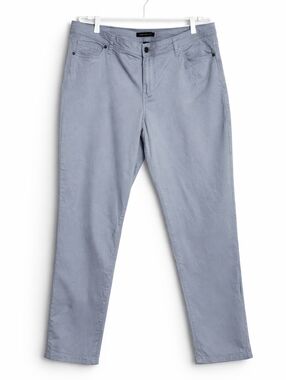 Calvin Klein Jeans Straight Leg Crop Denim Pants Periwinkle Blue